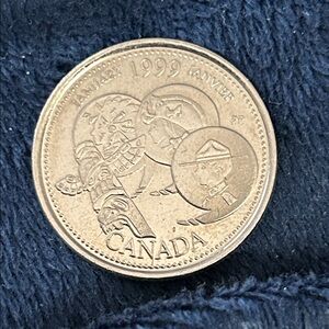 1999 error on N in Canada circulated ungraded